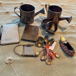 Vintage Brass Items Total 14